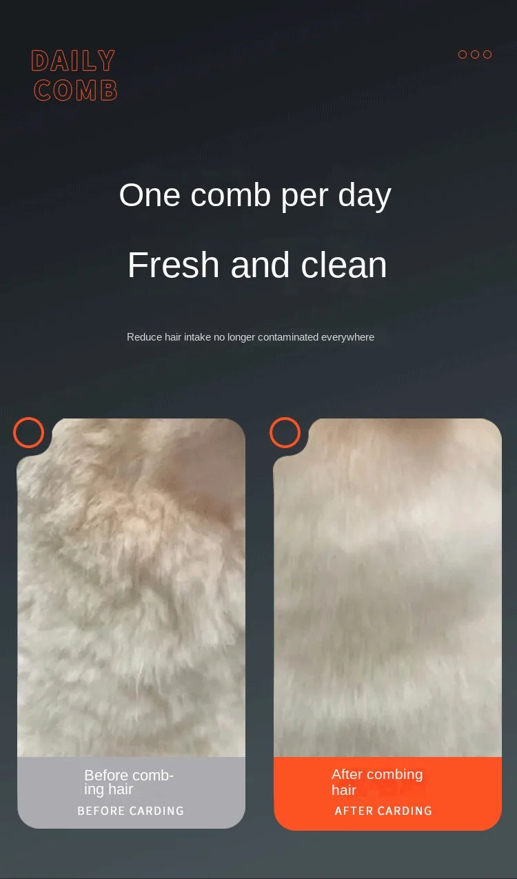 Self-Cleaning Pet Grooming Brush