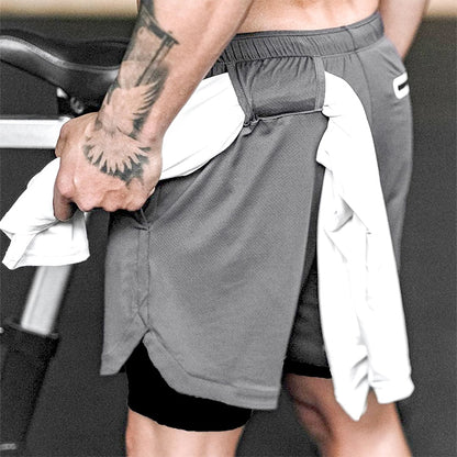 Camo Running Shorts Men Gym Sports Shorts - BestShop
