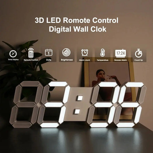3D LED Digital Clock