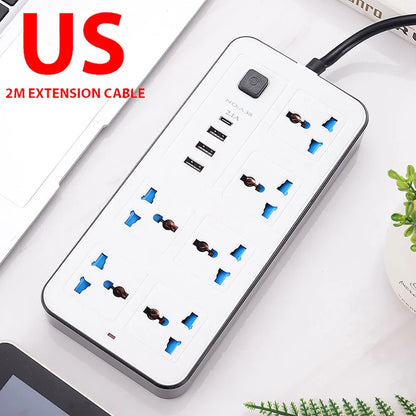 Universal Power Strip TypeC USB Port