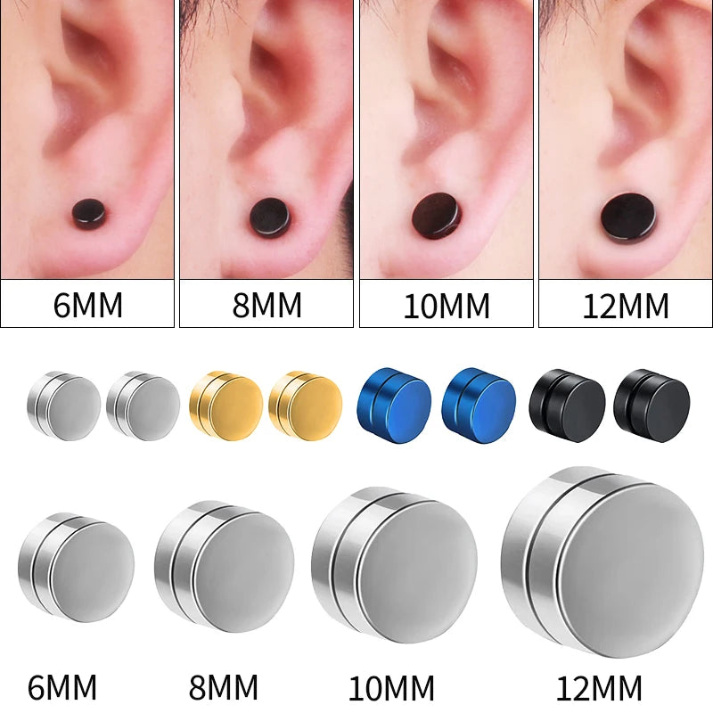 Fashion Magnetic Clip Earrings