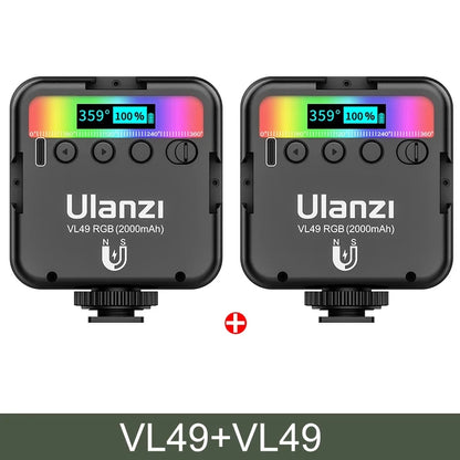 Ulanzi VL49 Full Color RGB LED Video Light