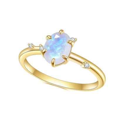 Bague en argent faite à la main