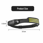 Load image into Gallery viewer, Rechargable Headlamp, Camping Accessories Gear, Waterproof Head Led Lights - BestShop
