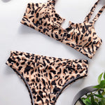 Load image into Gallery viewer, Snake Print Micro High-Waist Bikini - BestShop
