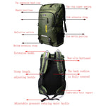 Load image into Gallery viewer, 80L 50L Outdoor Backpack Climbing Travel Backpack - BestShop
