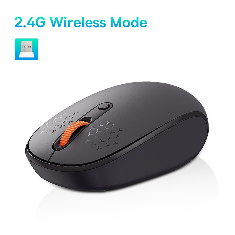 Baseus F01B Mouse Wireless Bluetooth 5.0 Mouse Silent Click - BestShop