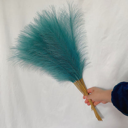 10pcs Silk Pampas Grass Decor Artificial Flowers - BestShop