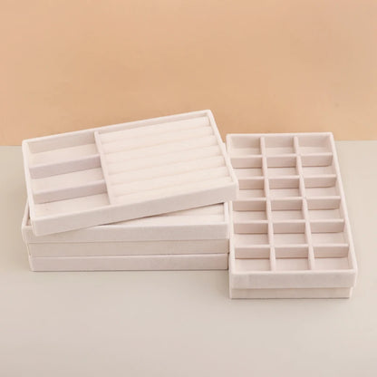 Velvet Jewelry Tray Storage Drawer