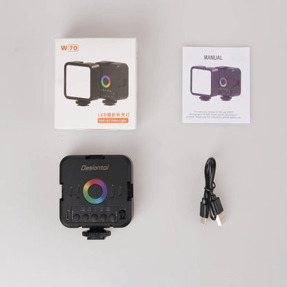 Mini RGB Hot Boot Live Photography LED