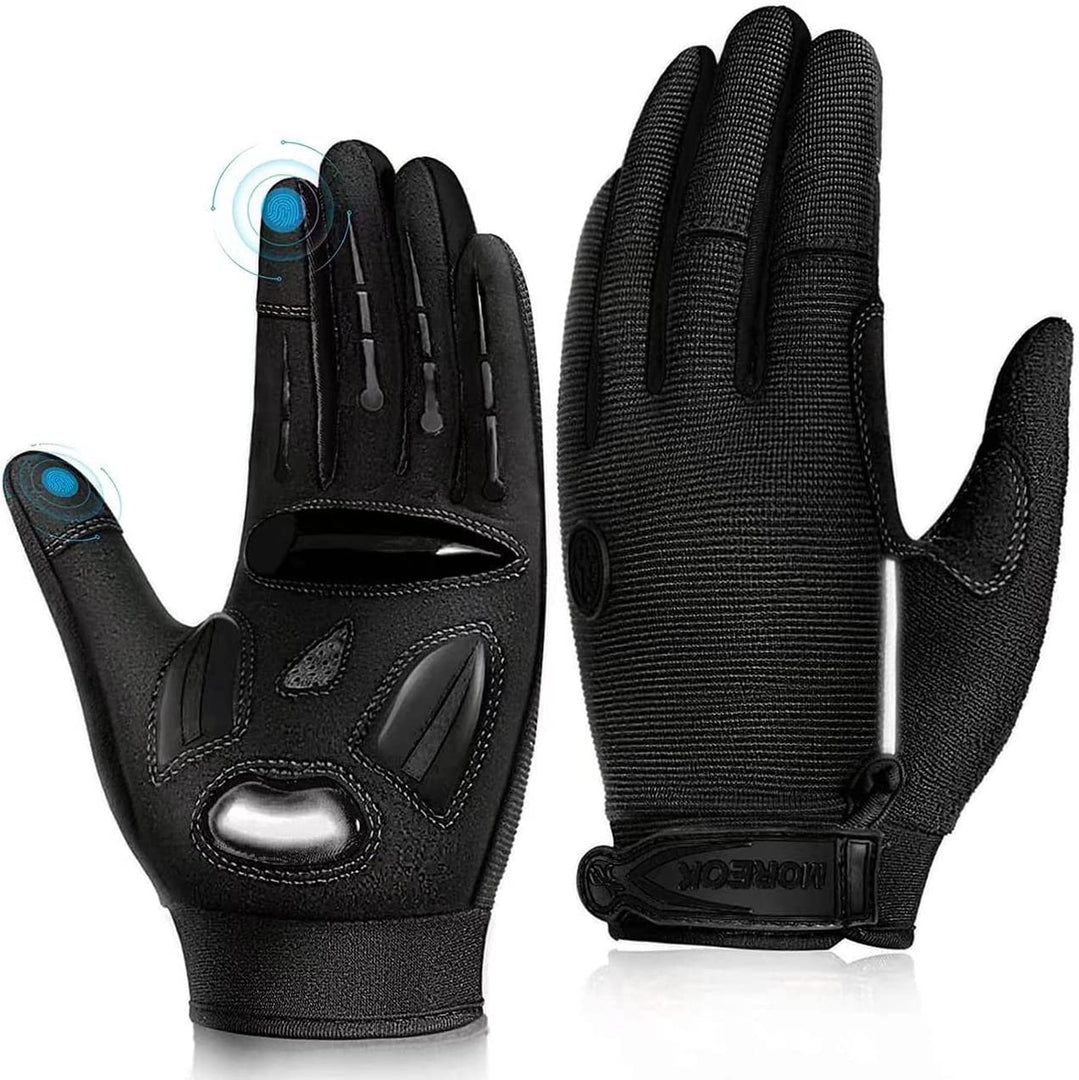 MOREOK Bike Gloves 5MM Liquid Gel Pad Bicycle Gloves Shockproof - BestShop