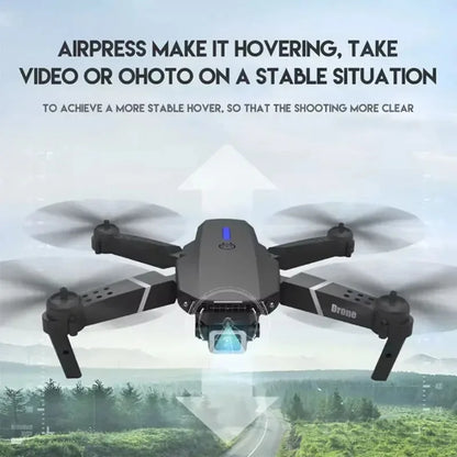 E88Pro Foldable RC Drone 4K/1080P HD Cam