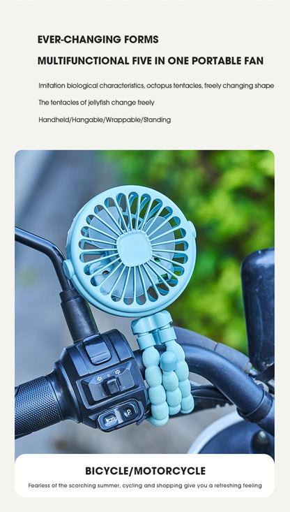 Portable Oscillating Pram Mini Fan Mini