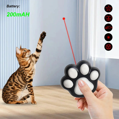 Multi-pattern Rechargeable Cat Laser Toy