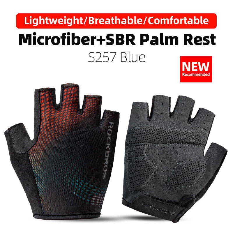 Cycling Gloves Half Finger Shockproof Wear - BestShop