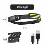 Load image into Gallery viewer, Rechargable Headlamp, Camping Accessories Gear, Waterproof Head Led Lights - BestShop
