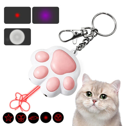 Multi-pattern Rechargeable Cat Laser Toy