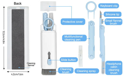 7-in-1 Computer Keyboard Cleaner Brush Kit