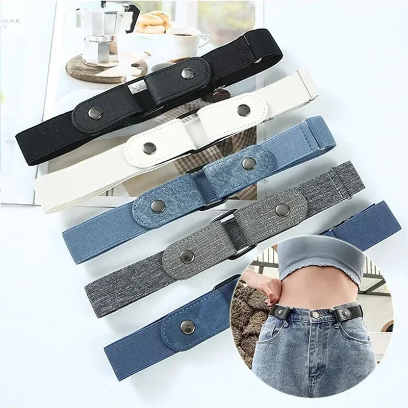 Canvas Adjustable Elastic Waist Band