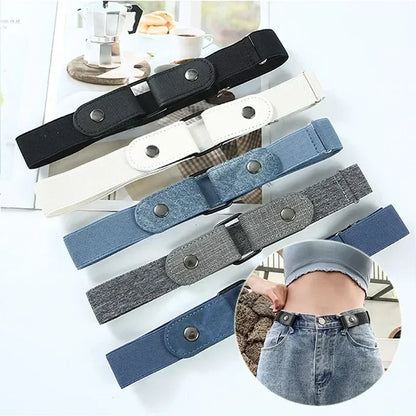 Canvas Adjustable Elastic Waist Band
