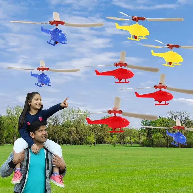 Pull Line Helicopter Fly Drawstring