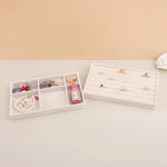 Load image into Gallery viewer, Velvet Jewelry Tray Storage Drawer
