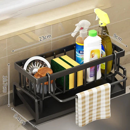 Multifunctional Sponge Rack Drainer Kitchen Shelf