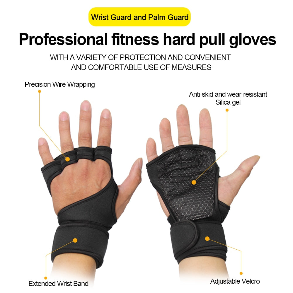 Workout Gloves Wrist Wraps for Men and Women - BestShop
