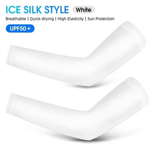 Arm Sleeves Ice Fabric Breathable Quick Dry - BestShop