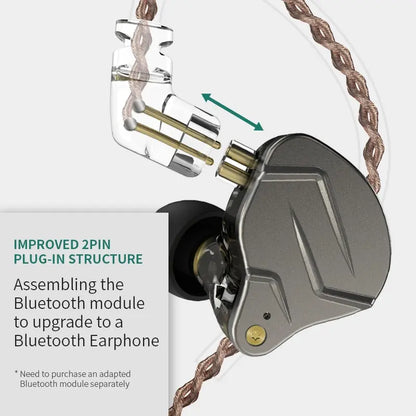 KZ ZSN PRO Hybrid In-Ear Earphones