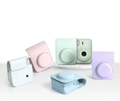 For Instax Mini 12 Camera Case PU Leather