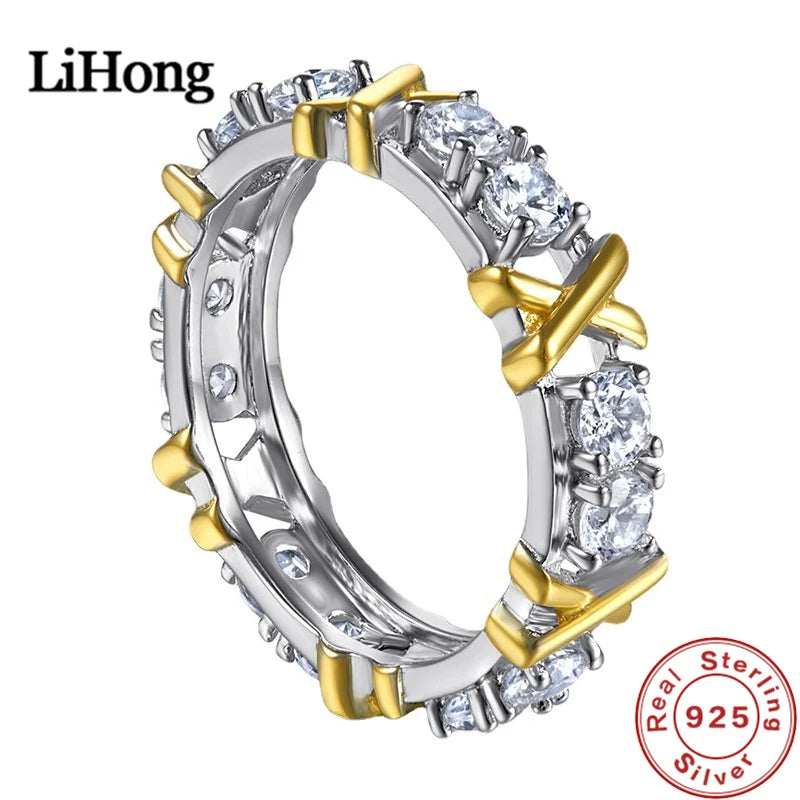 Luxury 925 Sterling Silver Ring