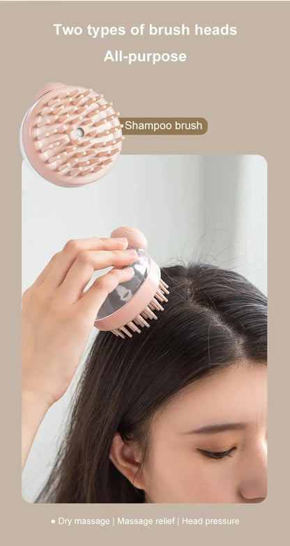 Dog Shower Brush with Shampoo Dispenser