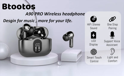 Btootos A90 PRO Wireless Earbuds