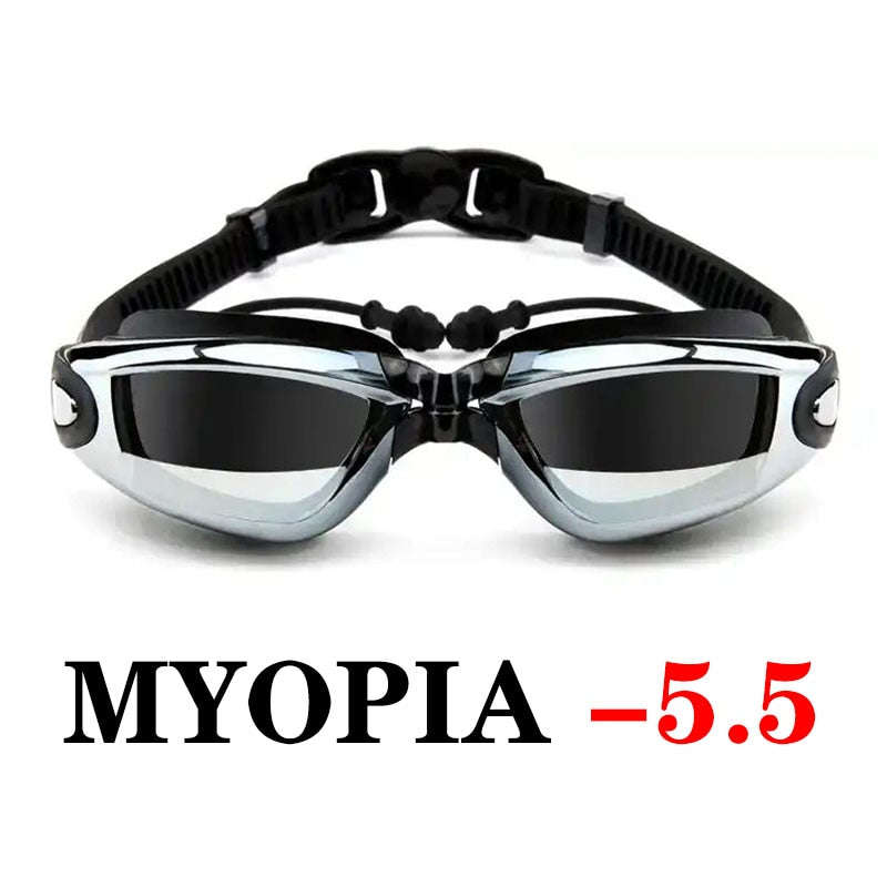 Myopia Swimming Goggles Anti-Fog Waterproof - BestShop