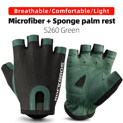 Cycling Gloves Half Finger Shockproof Wear - BestShop