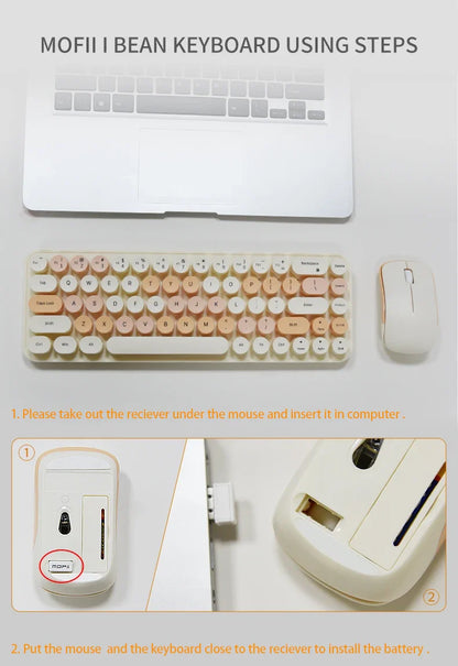 MOFII Wireless Keyboard and Mouse
