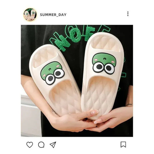 Summer Beach Bathroom Anti Flip Flops