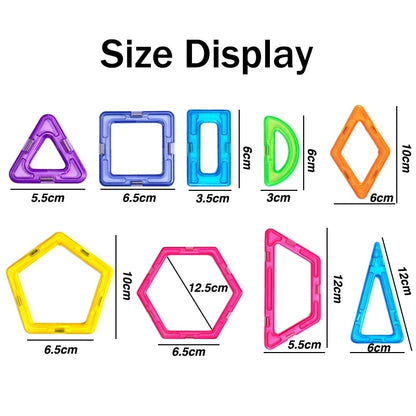 Magnets Toys for Kids Big Size Plus Magnetic Blocks - BestShop