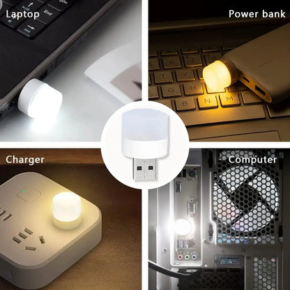 Mini USB Night Light Eye Protection