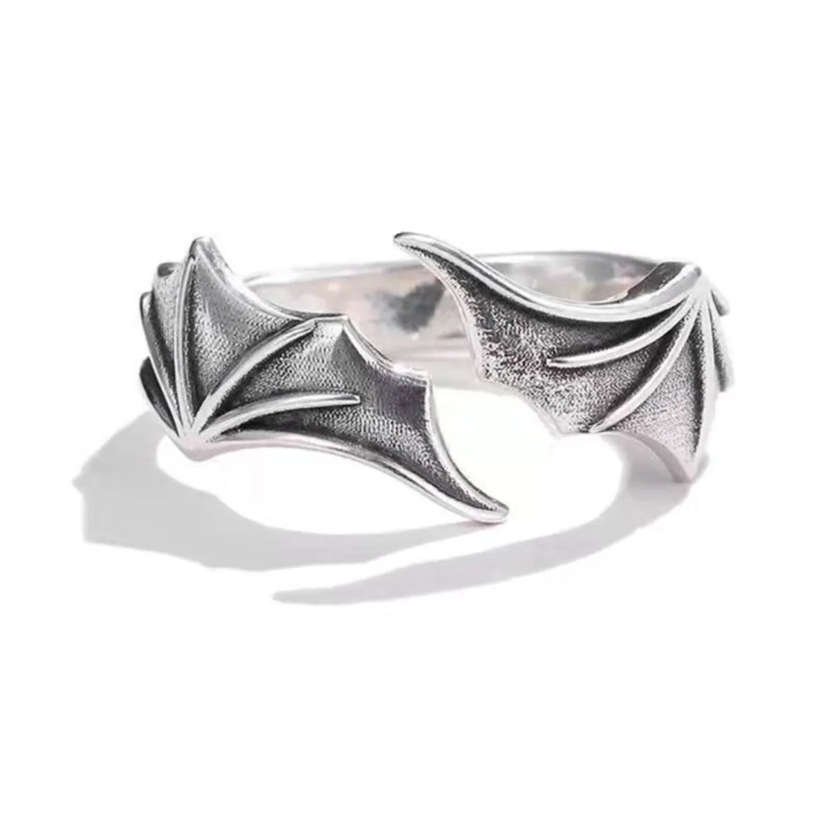 Vintage Angel Wing Demon Eye Ring