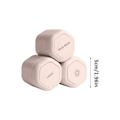 3Pcs Portable Magnetic Cosmetic Dispenser