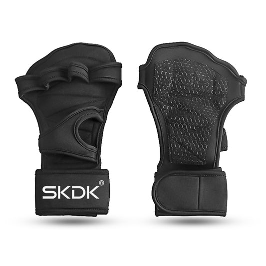 SKDK Weight Lifting Fitness Gloves With Wrist Wraps - BestShop
