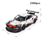 Load image into Gallery viewer, Technical Car 911 RSR Compatible 42096 1580PCS Toy - BestShop