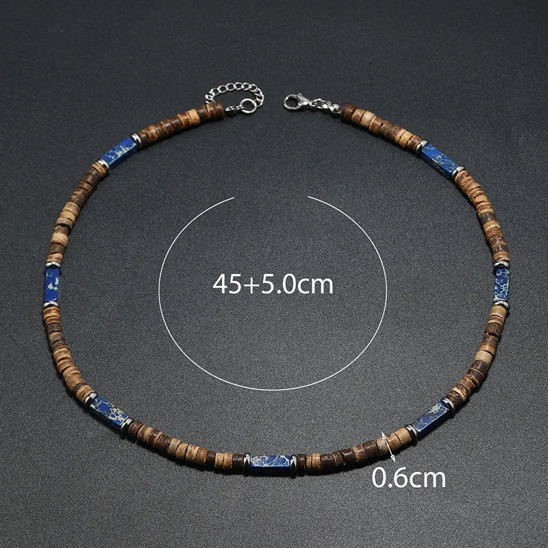 Vintage Bohemian Summer Necklace Ethnic Style