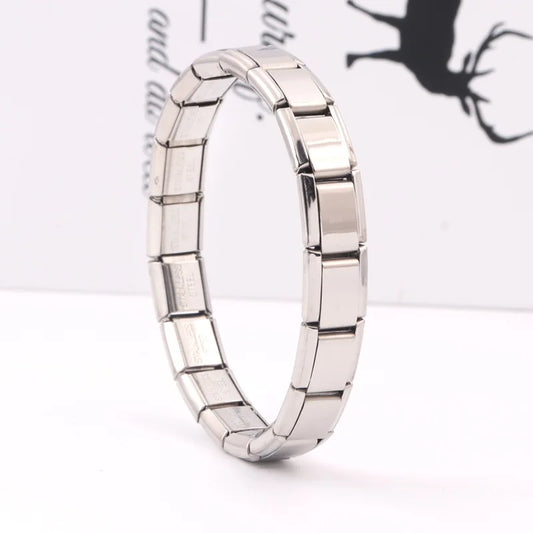 Moonstone Stainless Steel Carving Bracelet