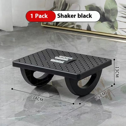 Portable Ergonomic Foot Rest with Massage Rollers