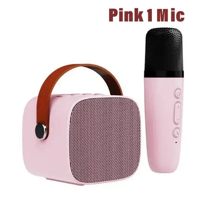 Karaoke Wireless Dual Microphones Machine For Kids