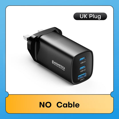 ASOMETECH USB Type C Charger 65W 45W Quick Charger - BestShop