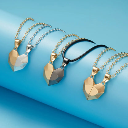 Magnetic Heart Couple Necklace